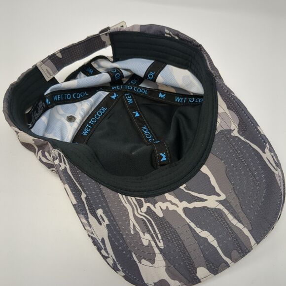Mission Strapback Hat Camouflage One Size Adjustable 6 Panel Outdoor - Picture 6 of 8